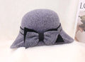 Women’s winter bucket hat with  bow,stylish and versatile,  gift for her.